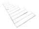 SEC10 Full Length Stripes; White; 10-Inch (06-23 Charger)