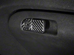 SpeedForm Glove Box Handle Trim; Carbon Fiber (11-23 Charger)