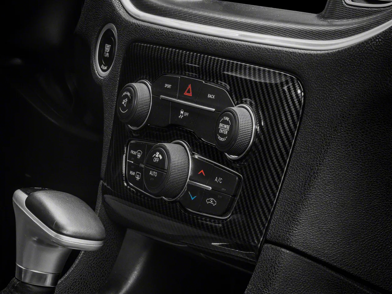 Carbon fiber on sale interior dodge charger