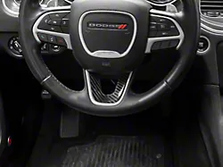 SpeedForm Lower Steering Wheel Trim; Carbon Fiber (15-23 Charger)