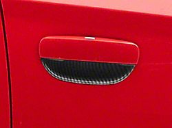 SpeedForm Outer Door Handle Trim; Carbon Fiber (15-23 Charger)