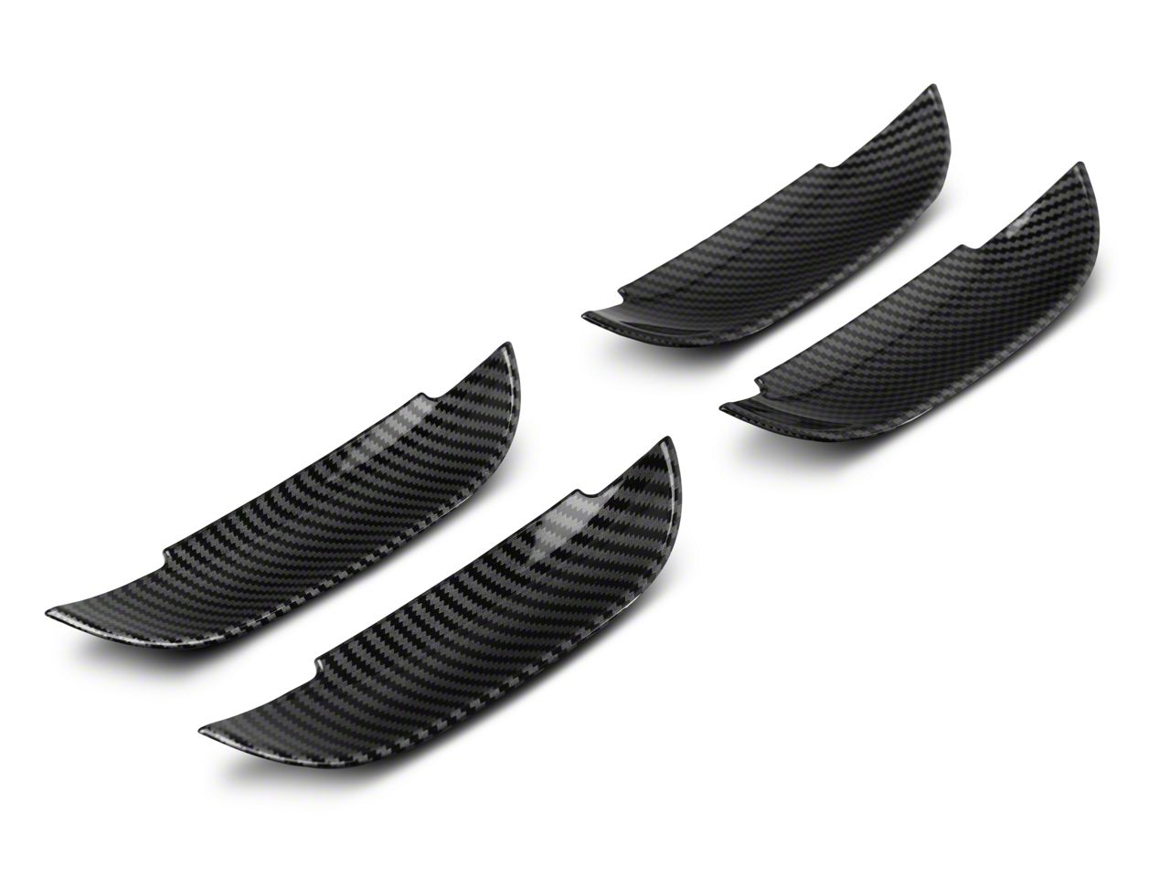 SpeedForm Charger Outer Door Handle Trim; Carbon Fiber CR14955 (15
