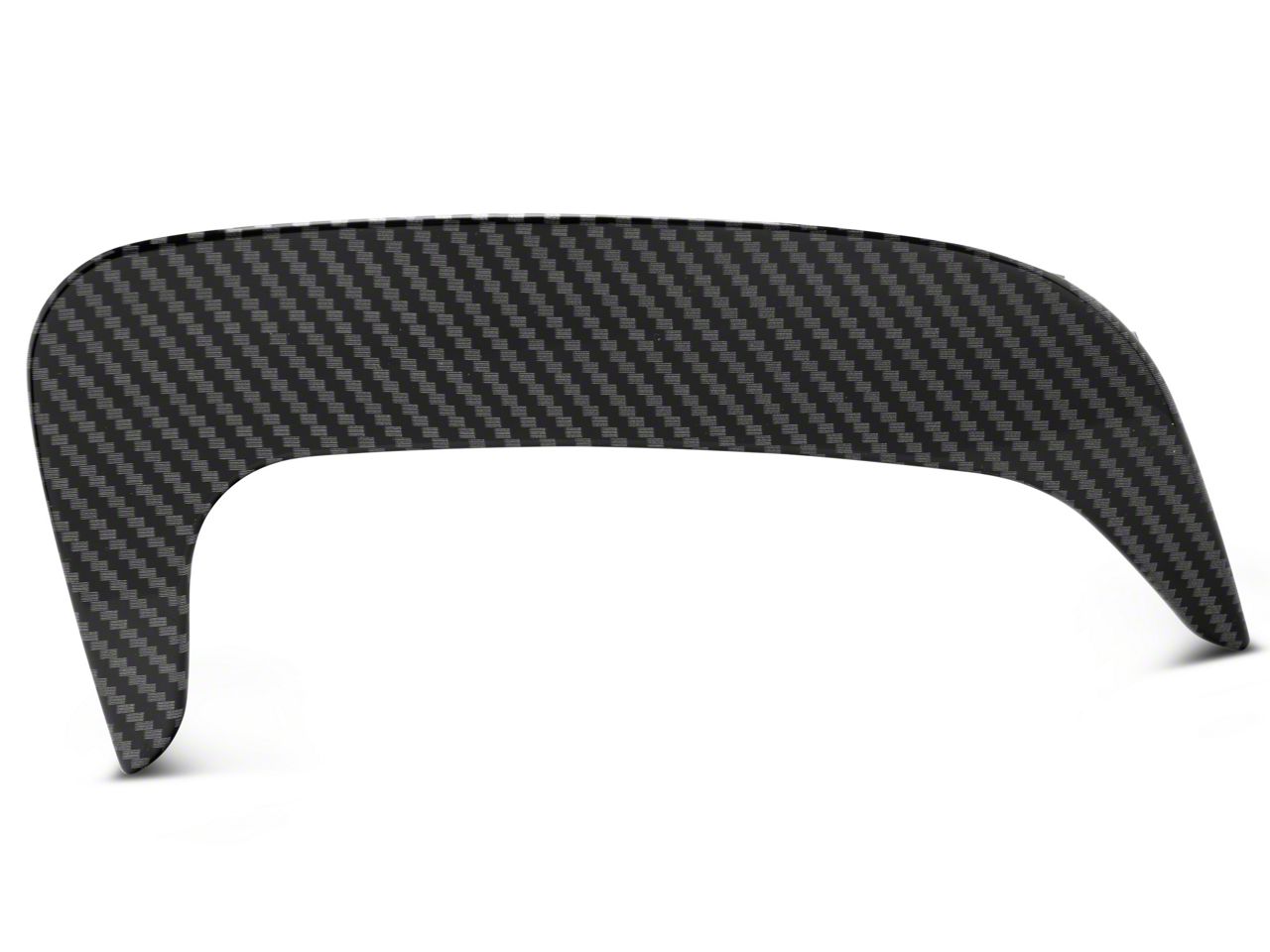 SpeedForm Charger Rear Bumper Vent Trim; Carbon Fiber CR14956 (1623