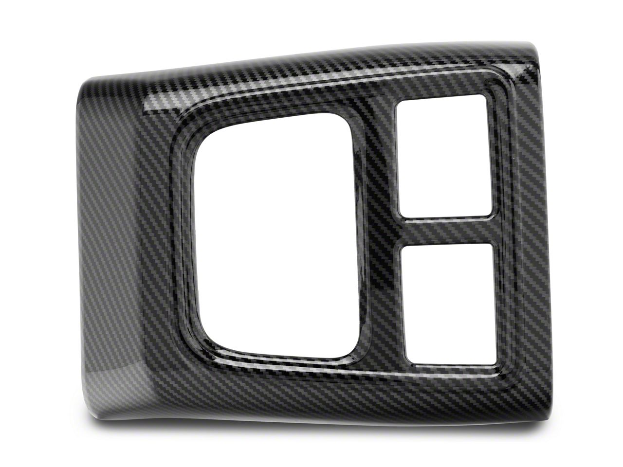 SpeedForm Charger Rear Seat Vent Trim; Carbon Fiber CR14963 (1623