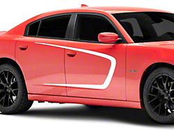 SEC10 Side Graphic; White (11-23 Charger)
