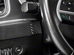 SpeedForm Steering Wheel Trim; Carbon Fiber (15-23 Charger)