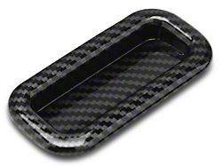 SpeedForm Sunroof Handle Trim; Carbon Fiber (11-14 Charger)