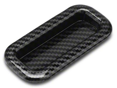 SpeedForm Sunroof Handle Trim; Carbon Fiber (11-14 Charger)