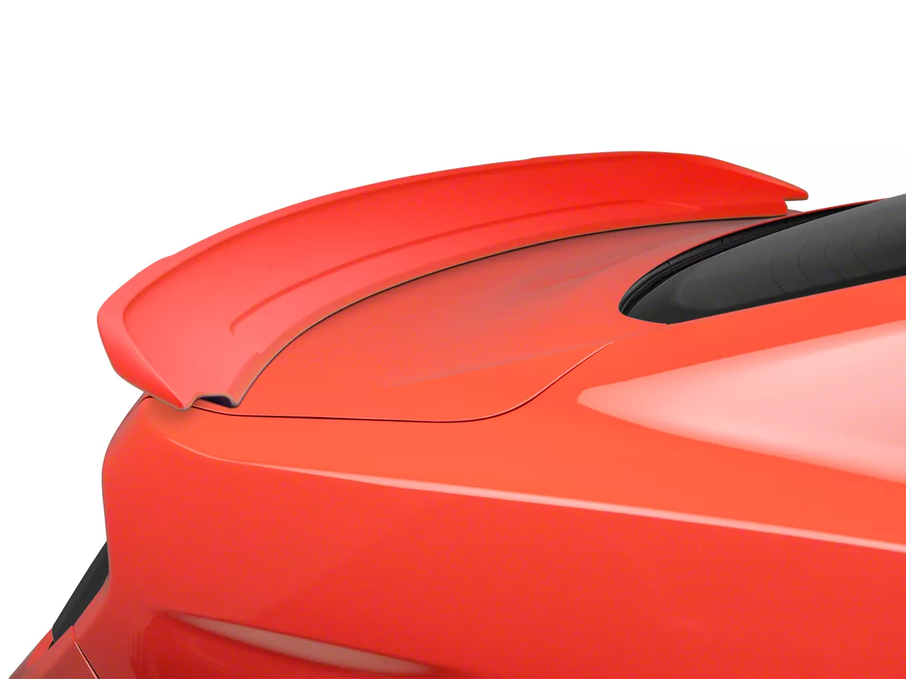SpeedForm Mustang GT350 Style Track Pack Rear Spoiler; PrePainted