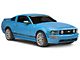 SpeedForm Heat Extractor Hood; Unpainted (05-09 Mustang GT, V6)