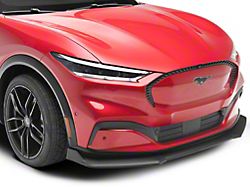 SpeedForm 3-Piece Chin Spoiler; Matte Black (2021 Mustang Mach-E)