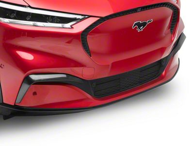 SpeedForm Chin Spoiler Lip; Carbon Fiber (21-24 Mustang Mach-E, Excluding GT)