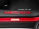 SpeedForm Door Sill Trim Cover; Red Carbon Fiber (21-24 Mustang Mach-E)