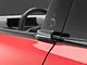 SpeedForm Exterior Door Handle Trim; Black Carbon Fiber (21-24 Mustang Mach-E)