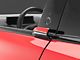 SpeedForm Exterior Door Handle Trim; Red Carbon Fiber (21-24 Mustang Mach-E)