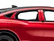 SpeedForm Exterior Pillar Trim; Red Carbon Fiber (21-24 Mustang Mach-E)