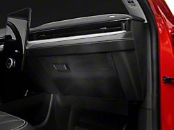 SpeedForm Glove Box Trim; Black Carbon Fiber (21-24 Mustang Mach-E)