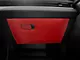 SpeedForm Glove Box Trim; Red Carbon Fiber (21-24 Mustang Mach-E)