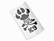 SEC10 K9 Novelty Decal; Black (Universal; Some Adaptation May Be Required)