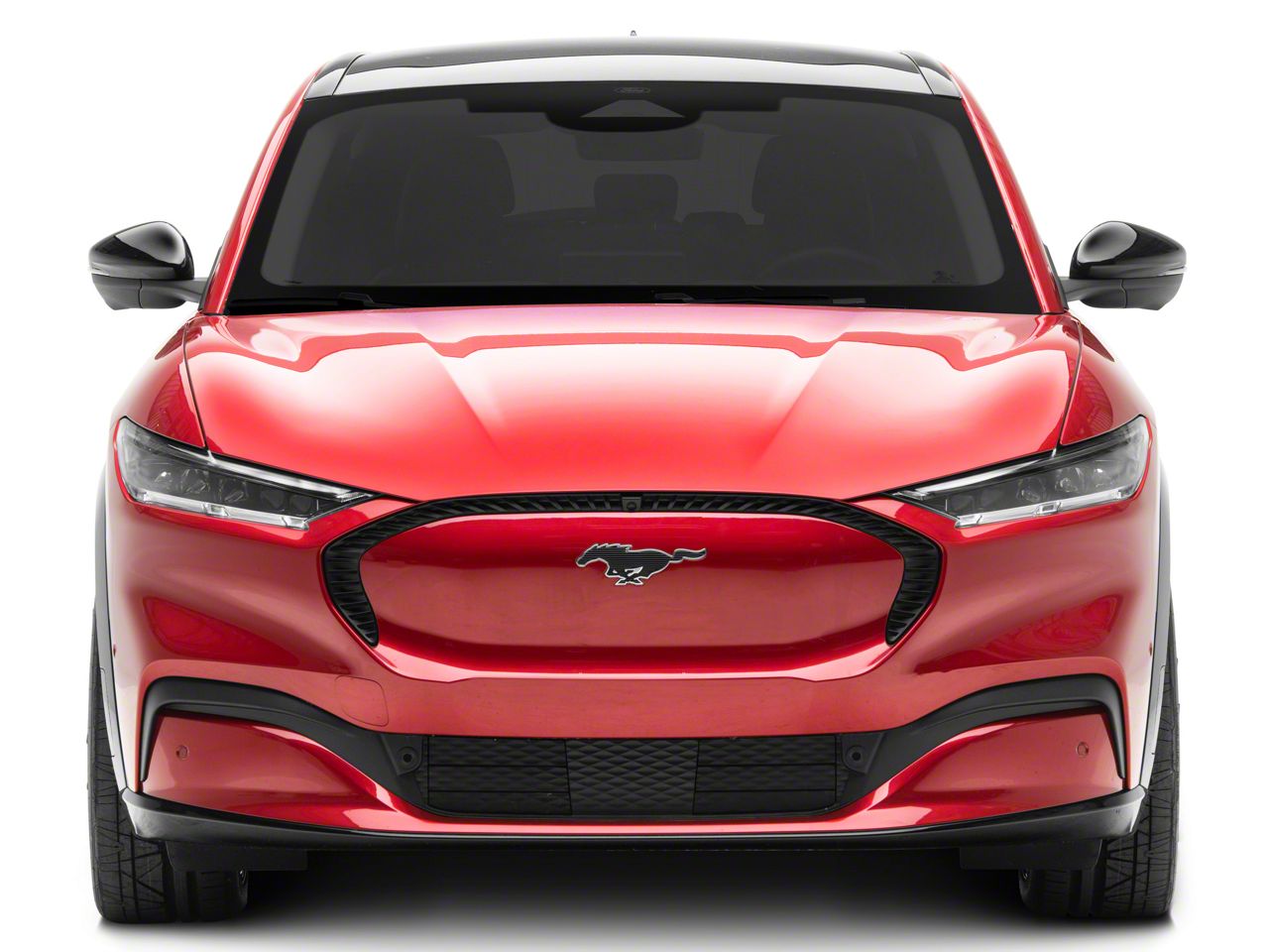 SpeedForm Mach-E Mirror Covers; Gloss Black ME5277 (21-25