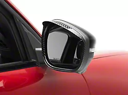 SpeedForm Mirror Trim; Carbon Fiber (21-24 Mustang Mach-E)