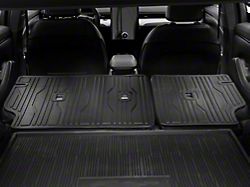 SpeedForm Molded Rear Seat Back Protector; Black (21-25 Mustang Mach-E)