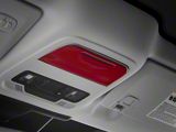 SpeedForm Overhead Console Trim; Red Carbon Fiber (21-23 Mustang Mach-E)