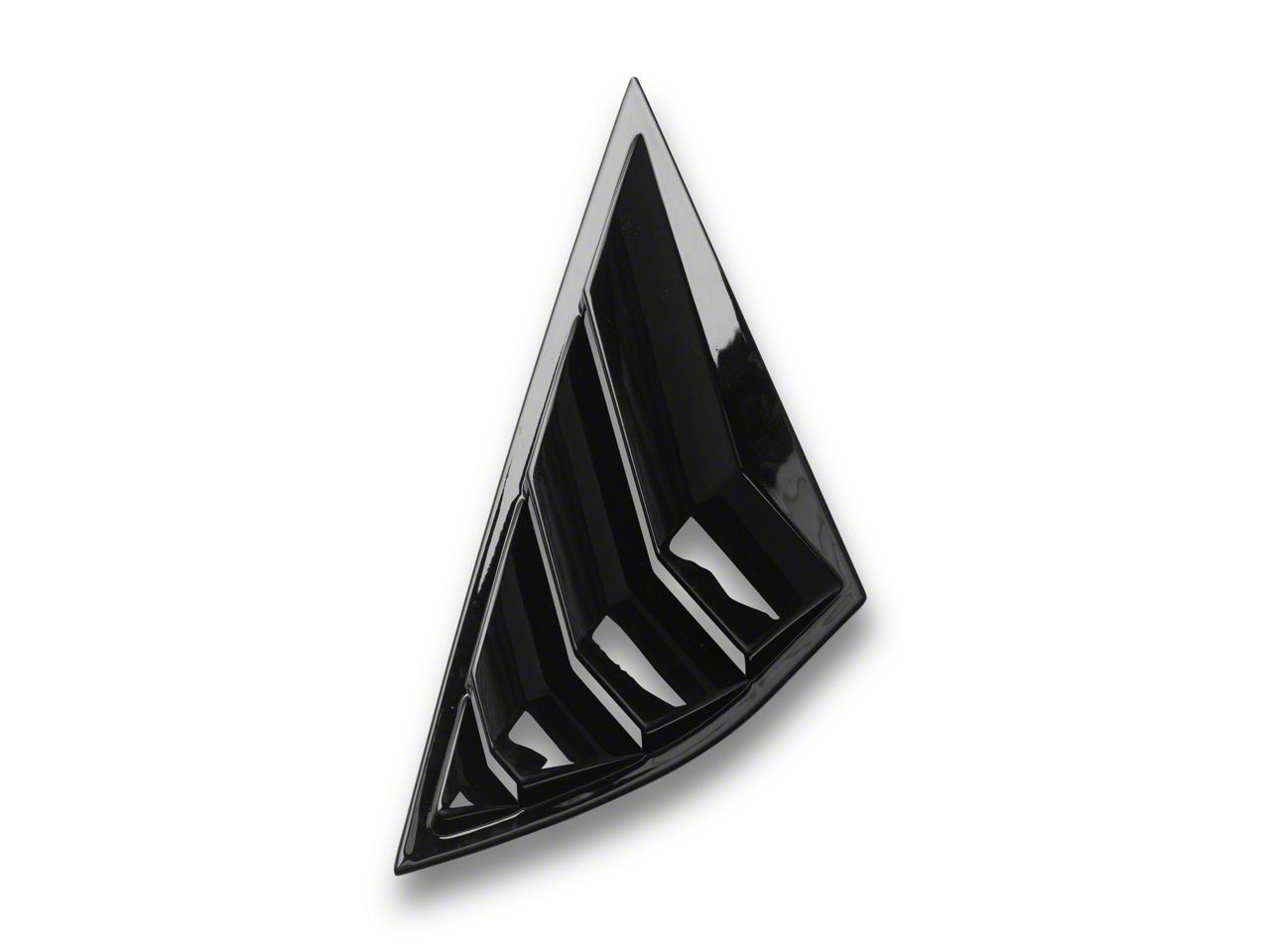 SpeedForm Mach-E Quarter Window Louvers; Gloss Black ME5278 SpeedForm Mach-E Quarter Window Louvers; Gloss Black ME5278