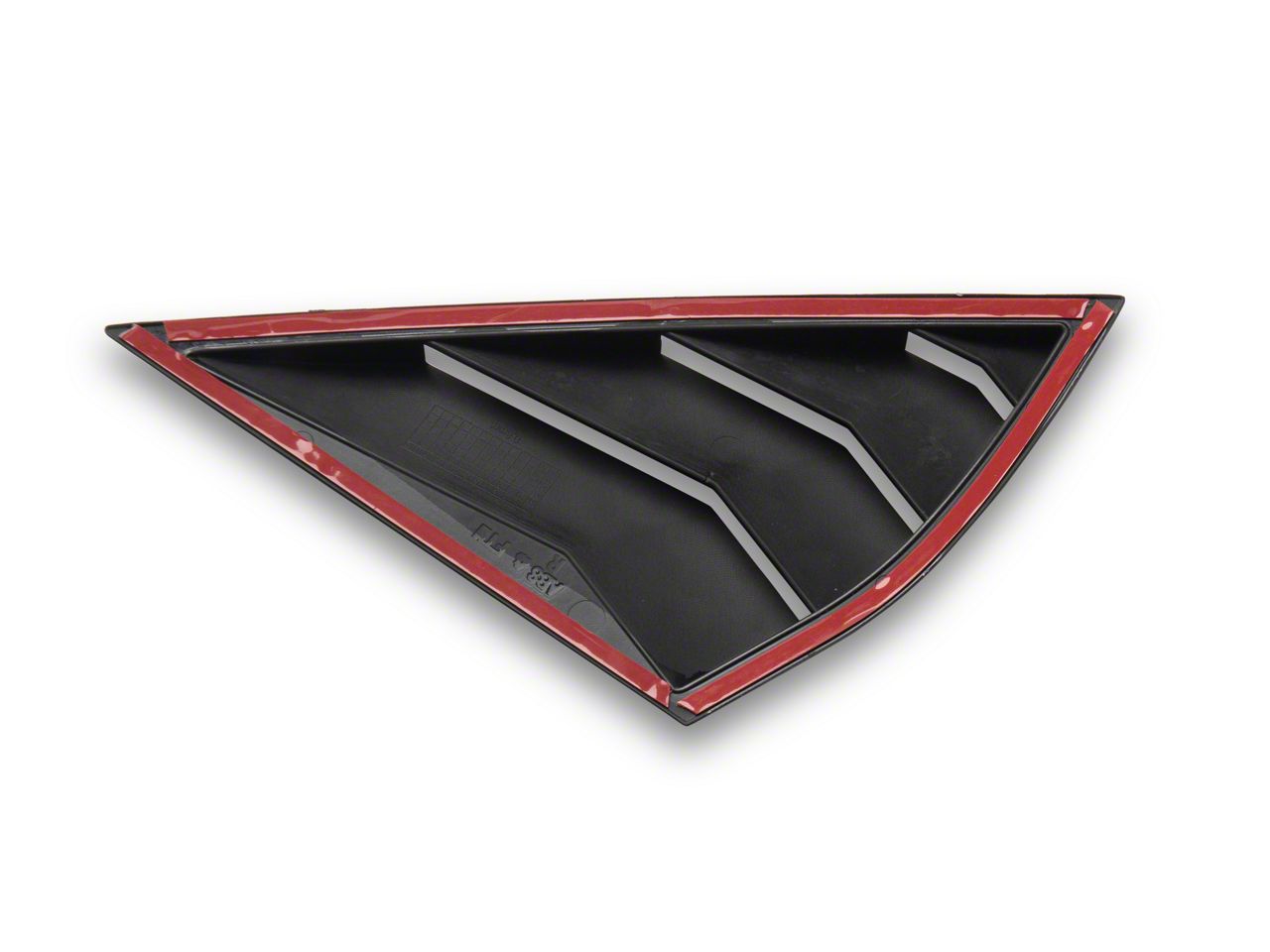 SpeedForm Mach-E Quarter Window Louvers; Gloss Black ME5278 SpeedForm Mach-E Quarter Window Louvers; Gloss Black ME5278