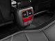 SpeedForm Rear Air Vent Outlet Trim; Red Carbon Fiber (21-24 Mustang Mach-E)