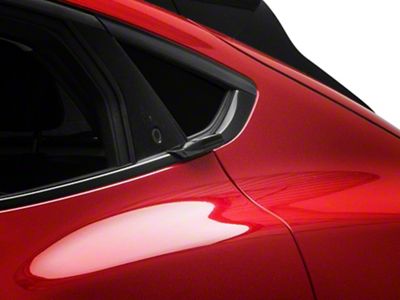 SpeedForm Rear Door Handles; Gloss Black (21-24 Mustang Mach-E)