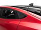 SpeedForm Exterior Rear Quarter Window Trim; Black Carbon Fiber (21-24 Mustang Mach-E)