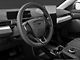 SpeedForm Steering Wheel Lower Trim; Black Carbon Fiber (21-24 Mustang Mach-E)