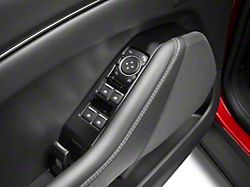 SpeedForm Window Switch Trim Kit; Gloss Black (21-23 Mustang Mach-E)