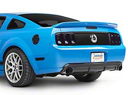 SEC10 Decklid Blackout Decal; Matte Black (05-09 Mustang)