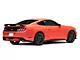 SpeedForm 2019 GT350 Style Rear Spoiler; Shadow Black (15-23 Mustang)