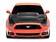 SpeedForm 3-Inch Cowl Hood; Carbon Fiber (15-17 Mustang GT, EcoBoost, V6)