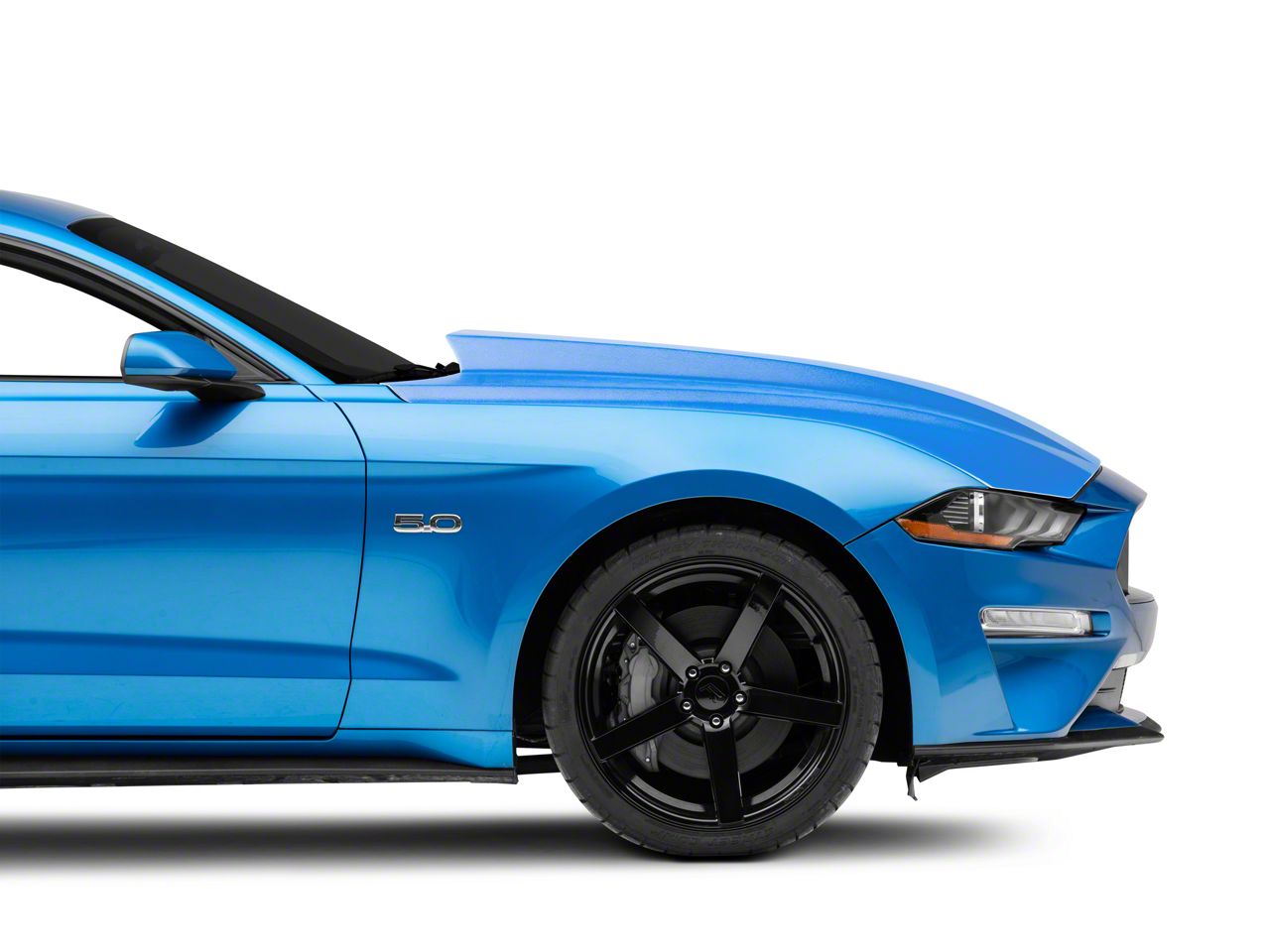 【U LAN】24FW★ [PREMIUM/MADE] High Neck Cropped Mustang APR Performance Mustang GT-250 Adjustable Wing without