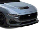 SpeedForm 3-Piece Chin Spoiler; Gloss Black (24-26 Mustang GT w/o Performance Pack, EcoBoost w/o Performance Pack)