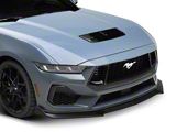 SpeedForm 3-Piece Chin Spoiler; Matte Black (24-26 Mustang GT w/o Performance Pack, EcoBoost w/o Performance Pack)