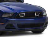 SpeedForm Boss 302 Style Grille; Black (13-14 Mustang GT, V6)