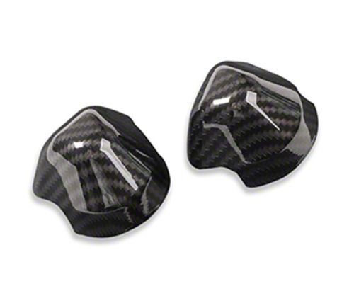 Pair Of Ford Mustang Shelby Embroidered Seat Belt Cover Pads – Black (10.63 Inch)