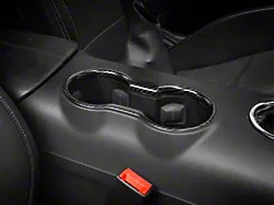 SpeedForm Center Console Cup Holder Trim; Carbon Fiber (15-23 Mustang)
