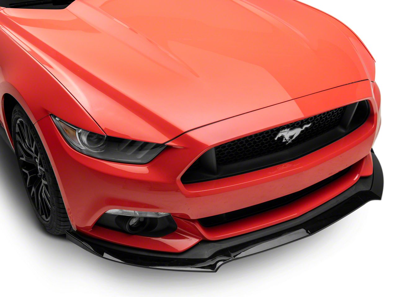 GROVE ♥ SHEARLING MUSTANG HAT/追跡付 Mustang Bullitt Solid Gloss Black Wheel; 17x8; 30mm Offset