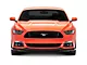SpeedForm Chin Spoiler Lip; Gloss Black (15-17 Mustang w/o Performance Pack)