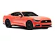 SpeedForm Chin Spoiler Lip; Gloss Black (15-17 Mustang w/o Performance Pack)