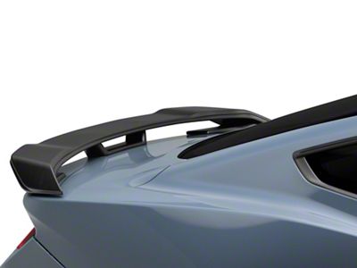 SpeedForm Dark Horse Style Rear Spoiler; Matte Black (24-25 Mustang Fastback)