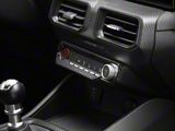 SpeedForm Dashboard Switch Panel Trim; Carbon Appearance (24-26 Mustang)
