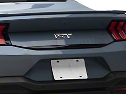 SpeedForm Decklid Lip Trim; Gloss Black (24-26 Mustang)