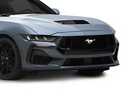 SpeedForm Front Bumper Trim; Carbon Appearance (24-26 Mustang GT, EcoBoost)